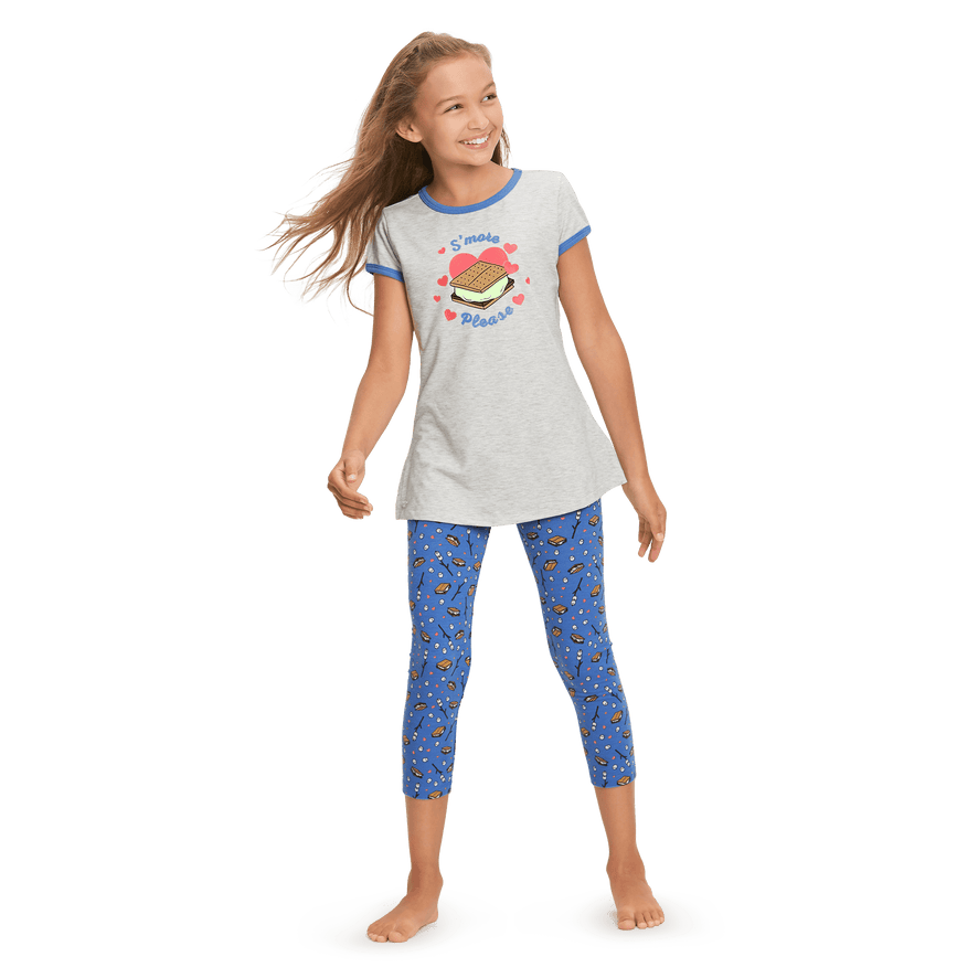 S'more Fun Pajamas for Girls