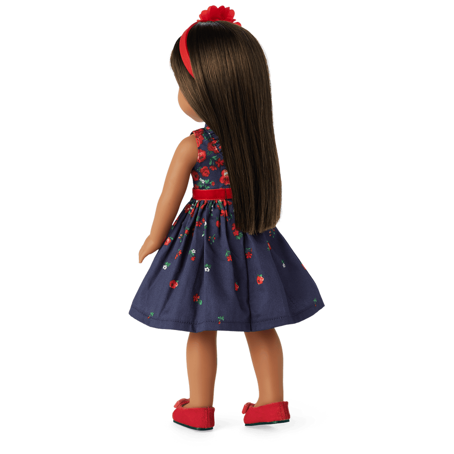 American Girl® x Janie and Jack Wrapped in Roses Party Dress for WellieWishers™ Dolls