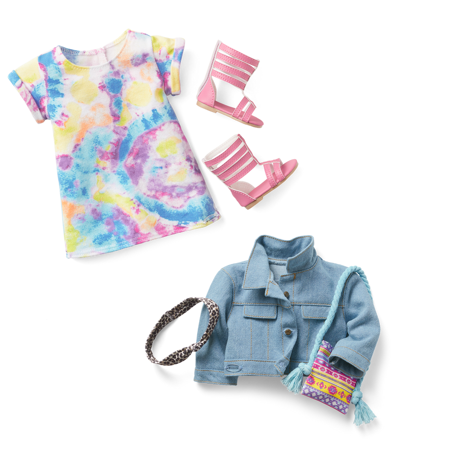 Show Your Artsy Side Outfit & Accessories for 18-inch Dolls