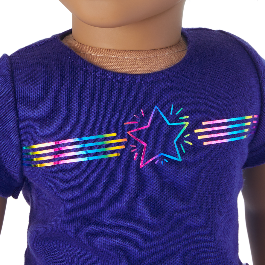 Kavi's™ Shining Star Pajamas & Dog (Girl of the Year™ 2023)