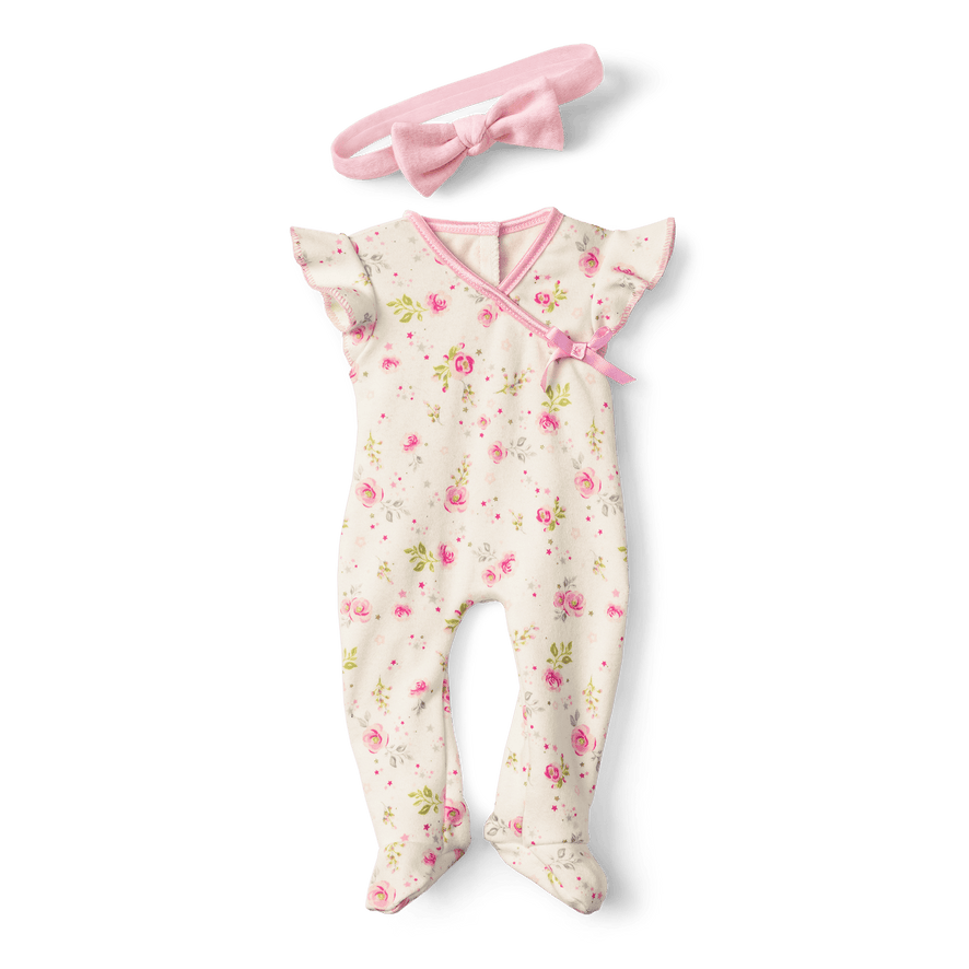 Beautiful Blooms Pajamas for Little Girls & Bitty Baby® Dolls
