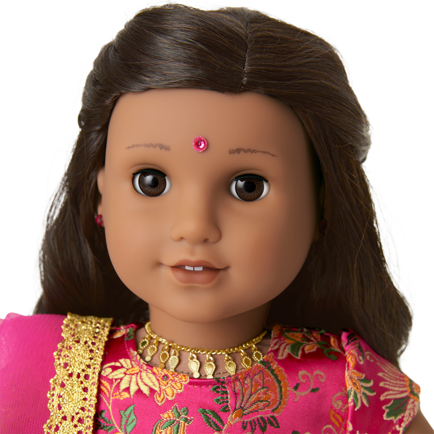 Diwali Celebration Outfit for 18-inch Dolls