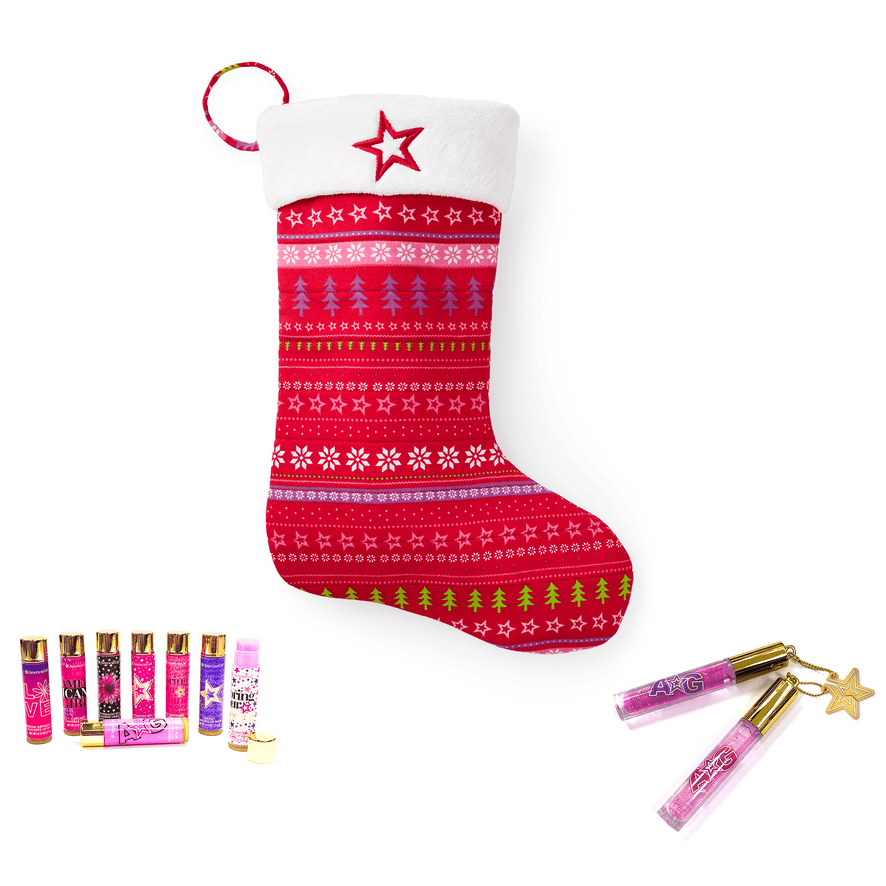 American Girl® Stocking & Lip Gloss Bundle