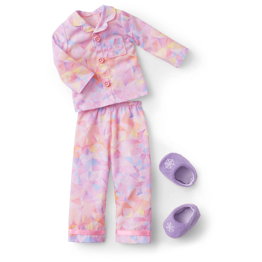 Gwynn's™ Powder Pink Pajamas for 14.5-inch Dolls