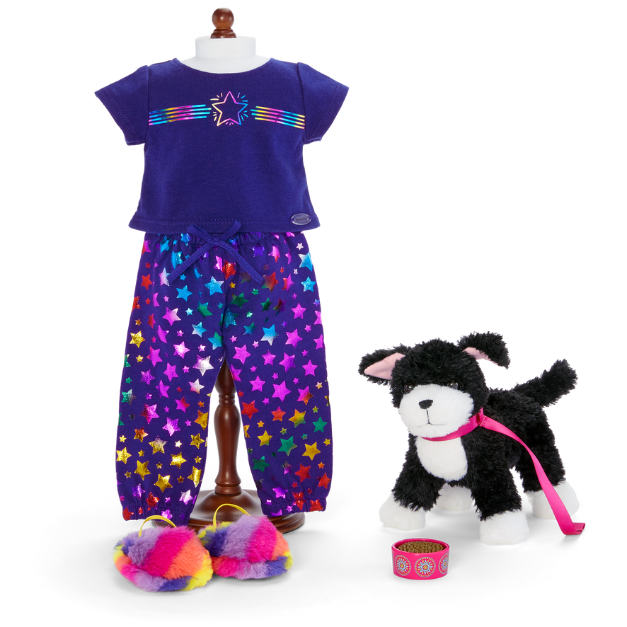 Kavi's™ Shining Star Pajamas & Dog (Girl of the Year™ 2023)