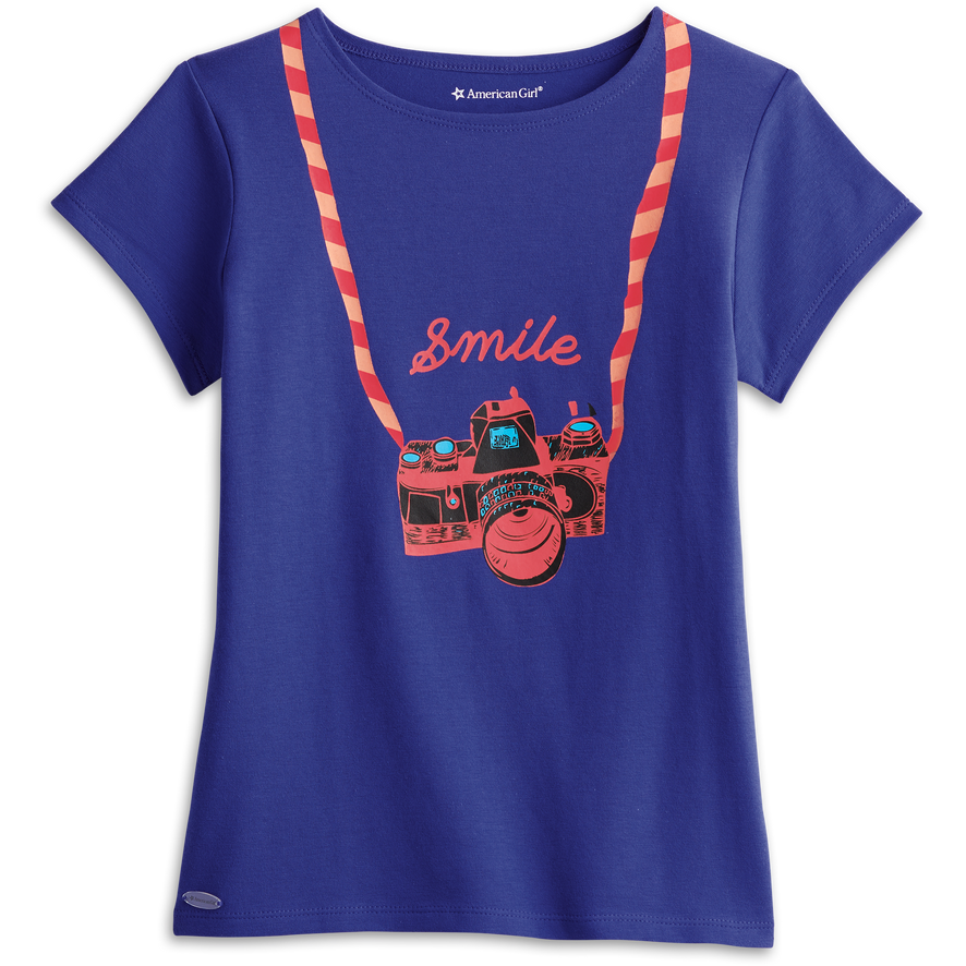 Z's Camera T-Shirt for Girls