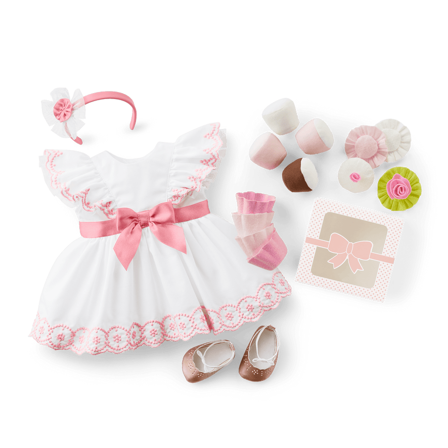 Happy Birthday® Outfit & Stackable Cupcakes for Bitty Baby® Dolls
