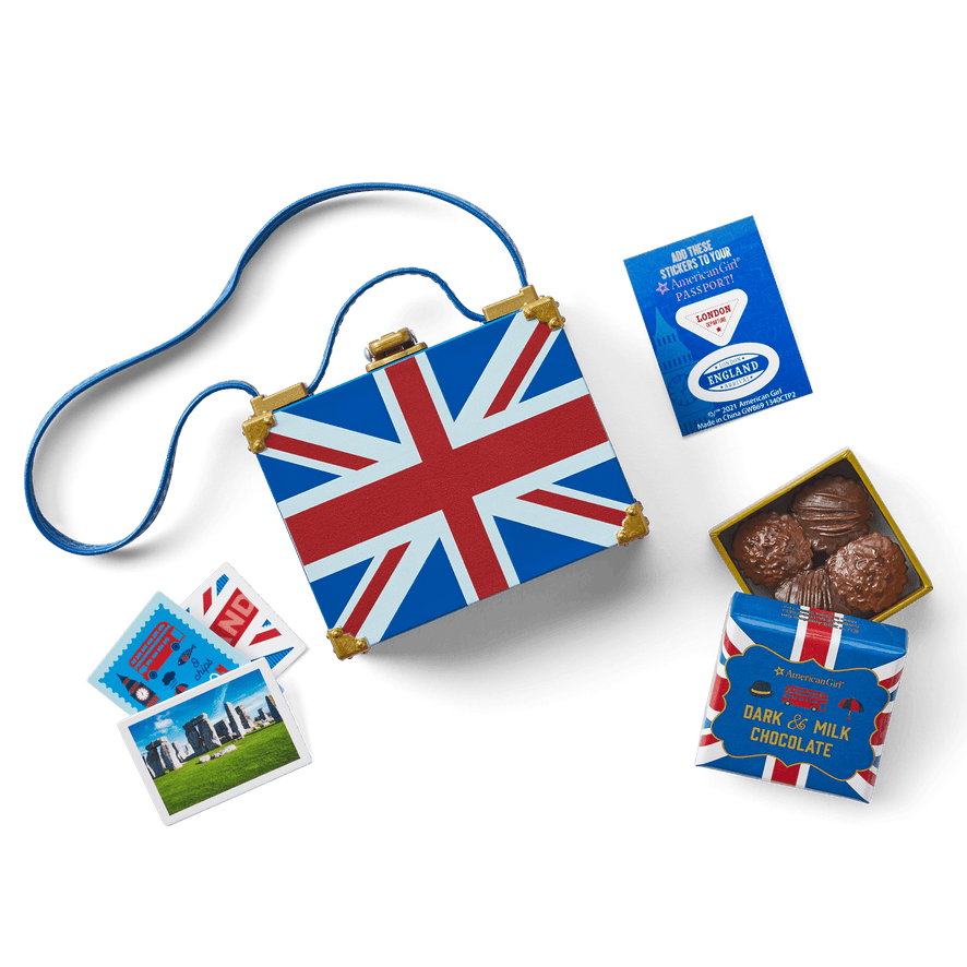 World Traveler in England & English Souvenir Set for 18-inch Dolls