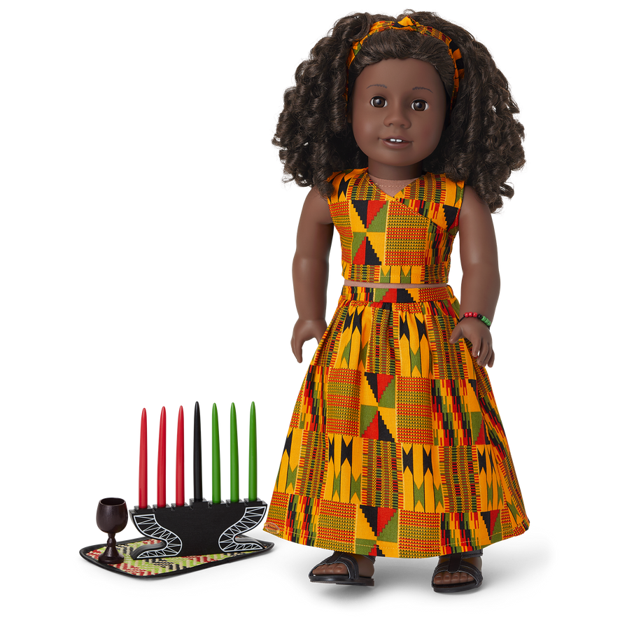 Kwanzaa Celebration Outfit for 18-inch Dolls