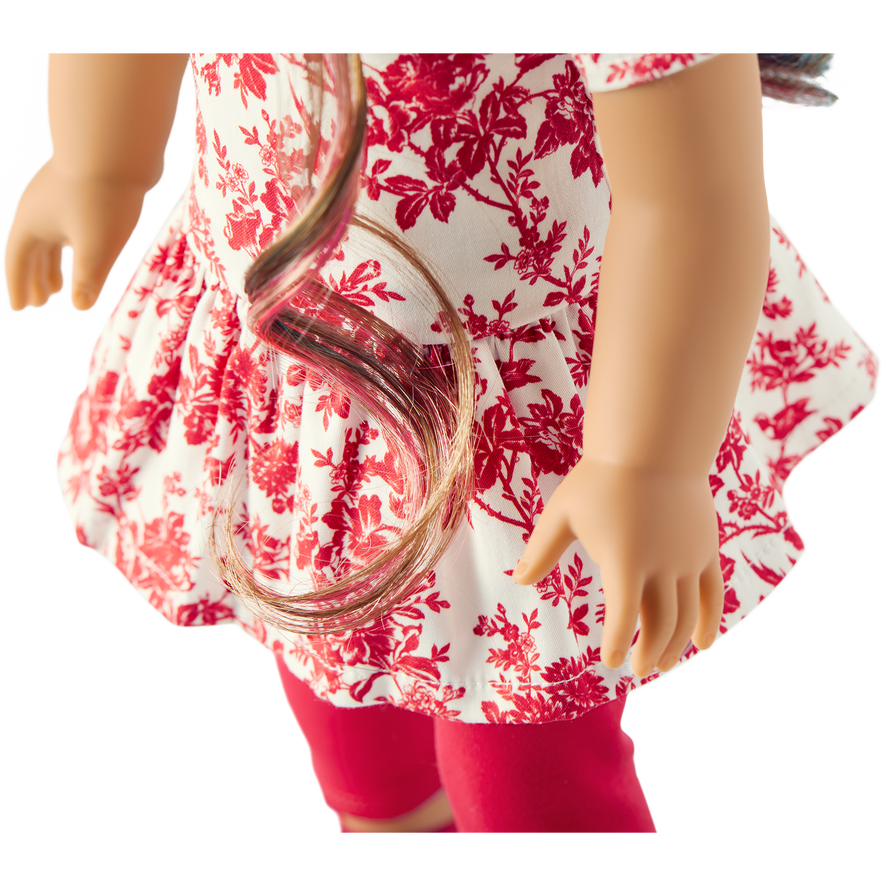 American Girl® x Janie and Jack Floral Toile Dress for 18-inch Dolls