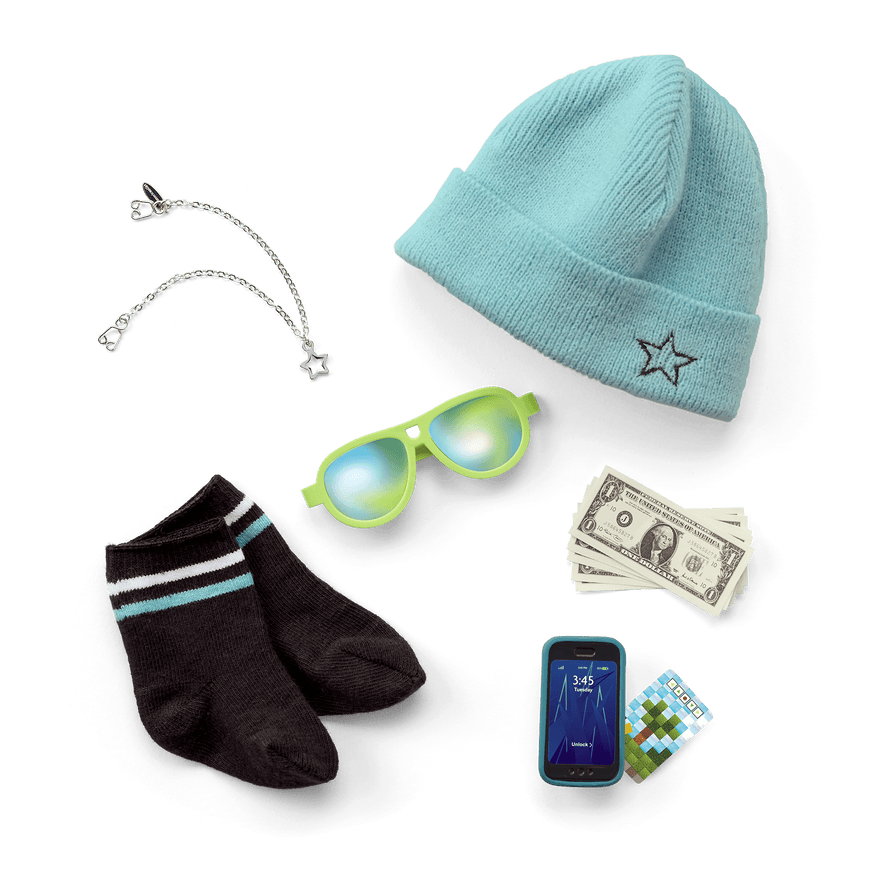 Truly Me™ Doll #91 in Girly Graffiti + Chic & Stylish Accessories