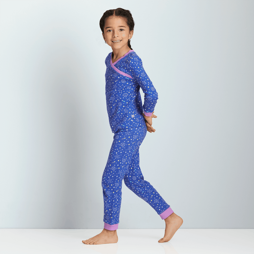 Starry Sky Pajamas for Girls