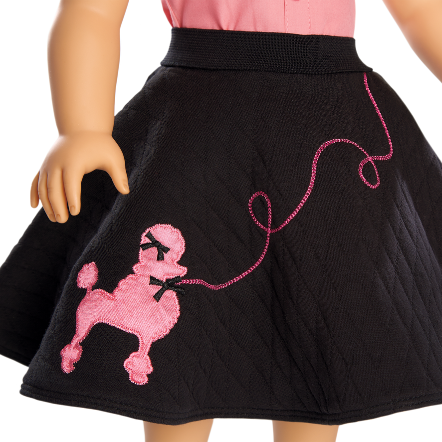 Maryellen's™ Poodle Skirt Outfit for 18-inch Dolls