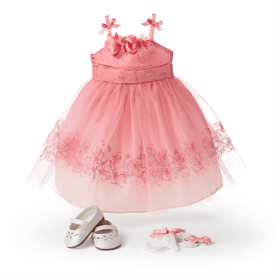 Maryellen's™ Pretty Pink Dress for 18-inch Dolls