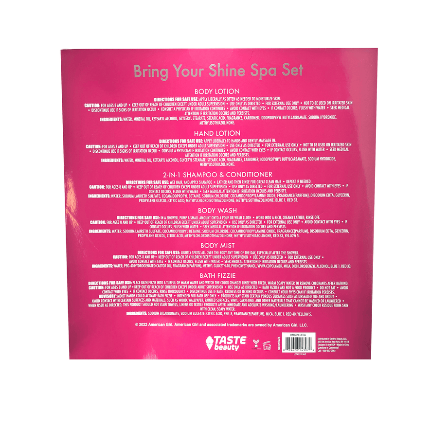 Taste Beauty Spa Day Bundle