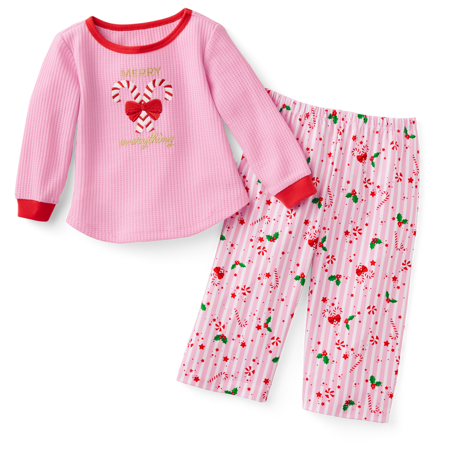 Merry Everything PJs for Little Girls