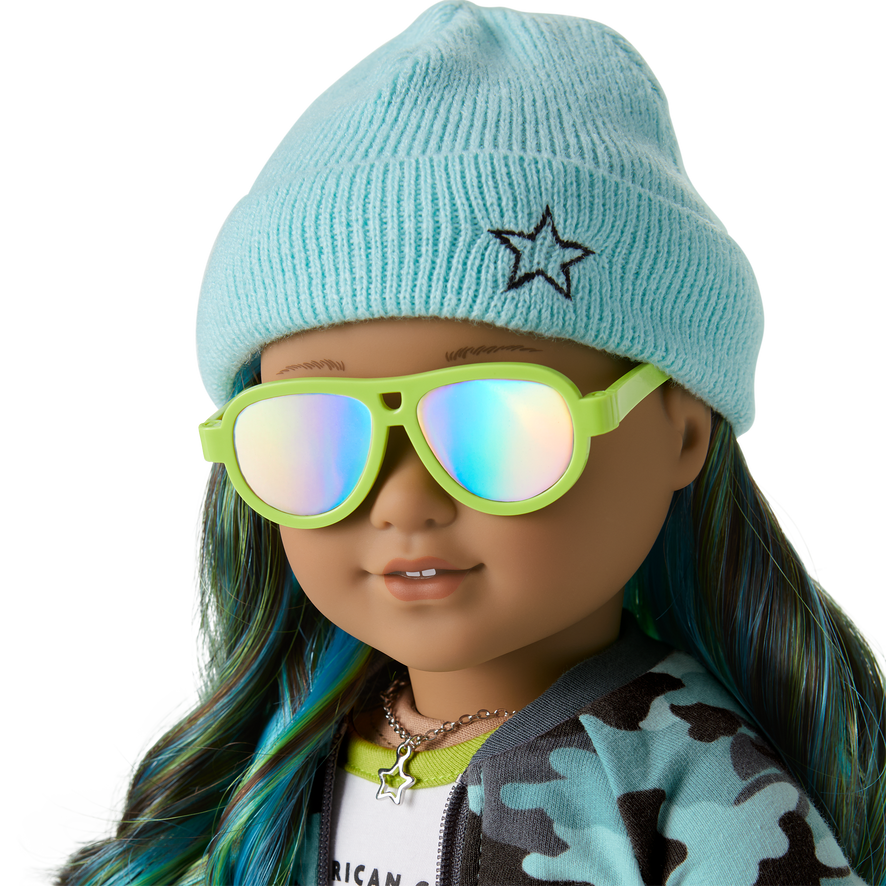 Truly Me™ Doll #89 in Cool Camo + Chic & Stylish Accessories