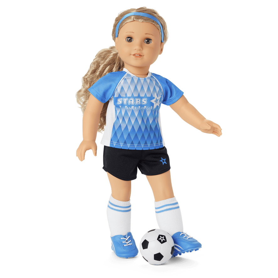 Go for the Goal Soccer Outfit for 18-inch Dolls