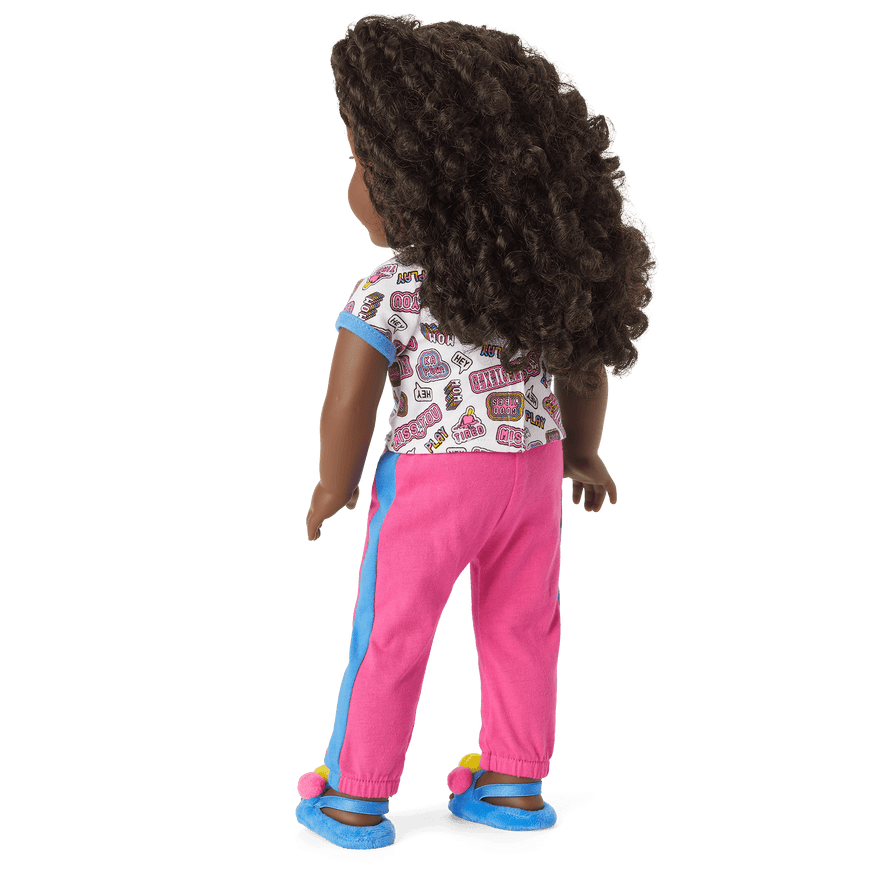 Talk All Night Pajamas for 18-inch Dolls