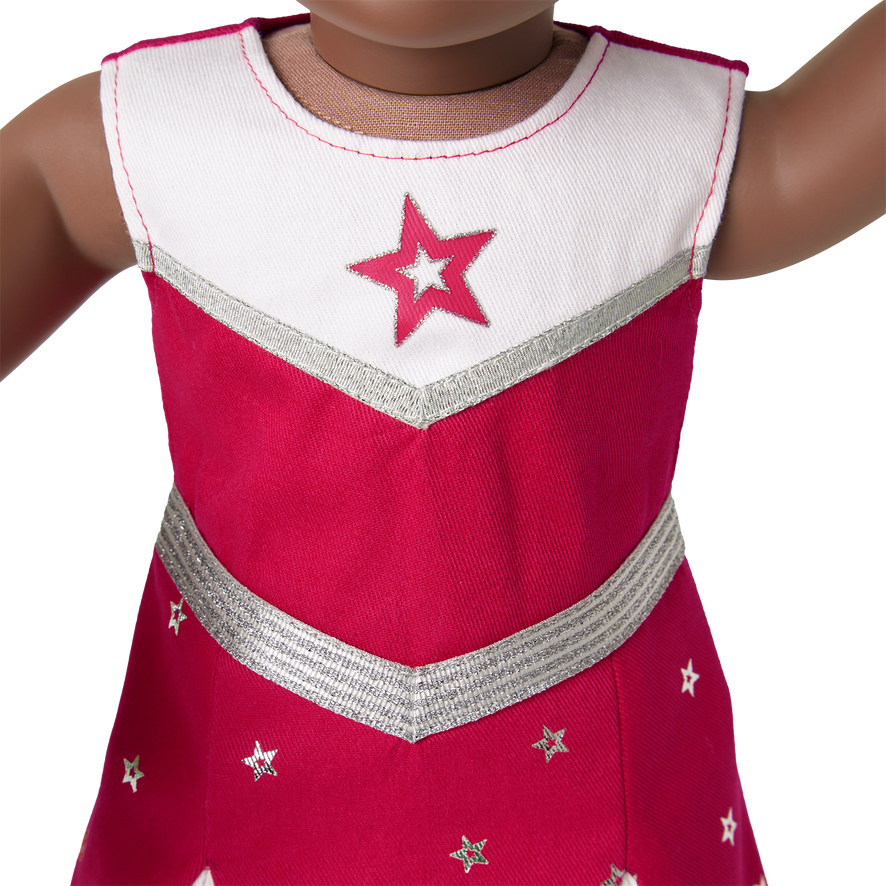 American Girl® Rah-Rah Red Cheerleader Outfit for 18-inch Dolls