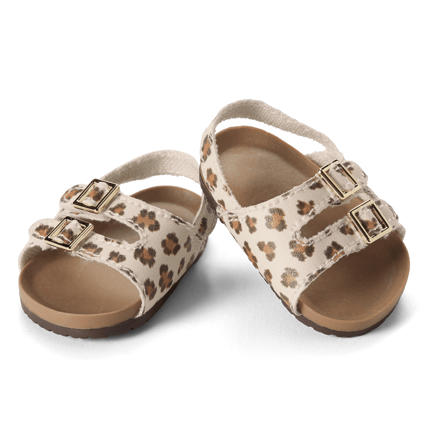 Lots O' Spots Sandals for 18-inch Dolls