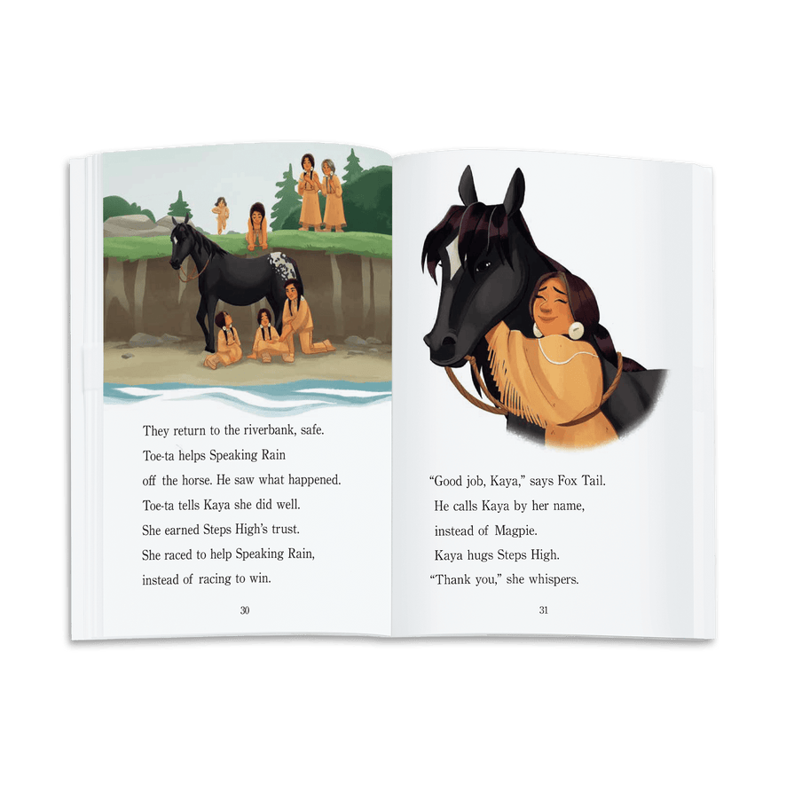Step Into Reading Step 3 Book: Kaya Rides to the Rescue