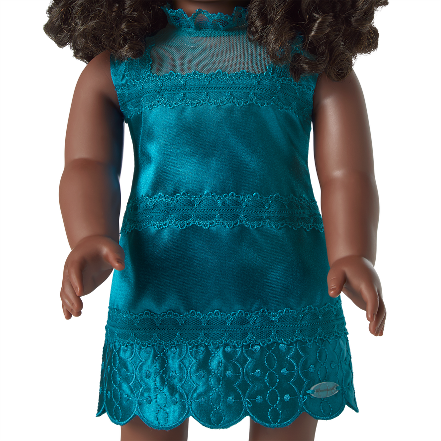 Jazzy Flapper & Fur Coat Outfit for 18-inch Dolls