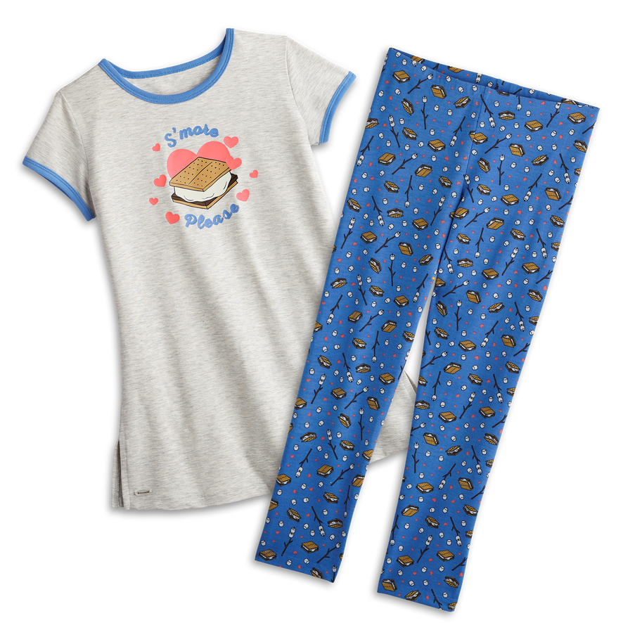 S'more Fun Pajamas for Girls