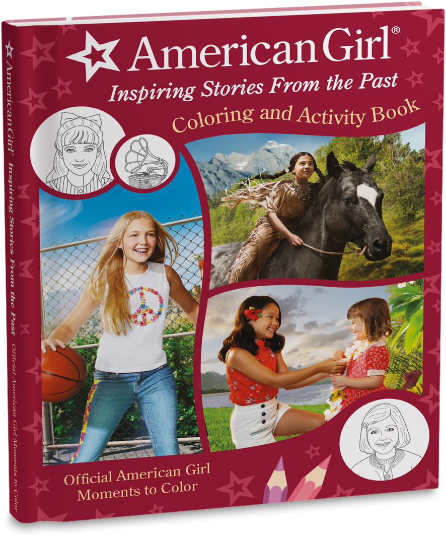 American Girl: Inspiring Stories from the Past Coloring & Activity Book
