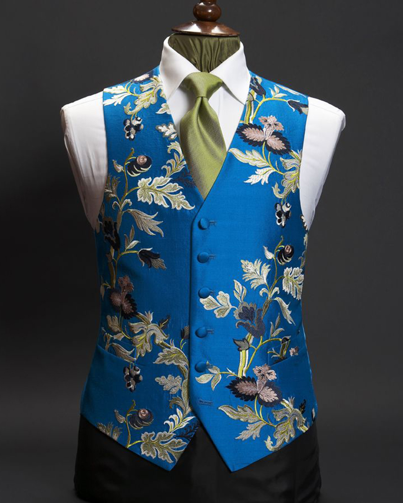 Men's Vintage Casual Jacquard Brocade Vest