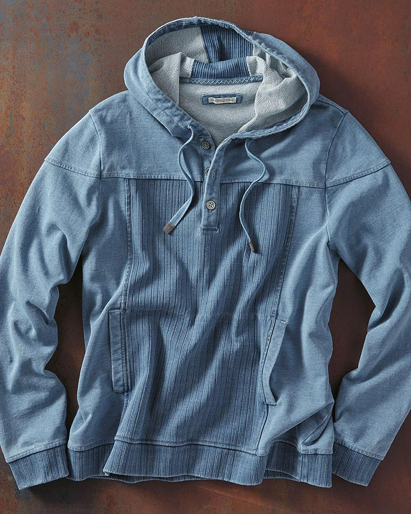 Men's casual all-match long-sleeve pullover hoodie