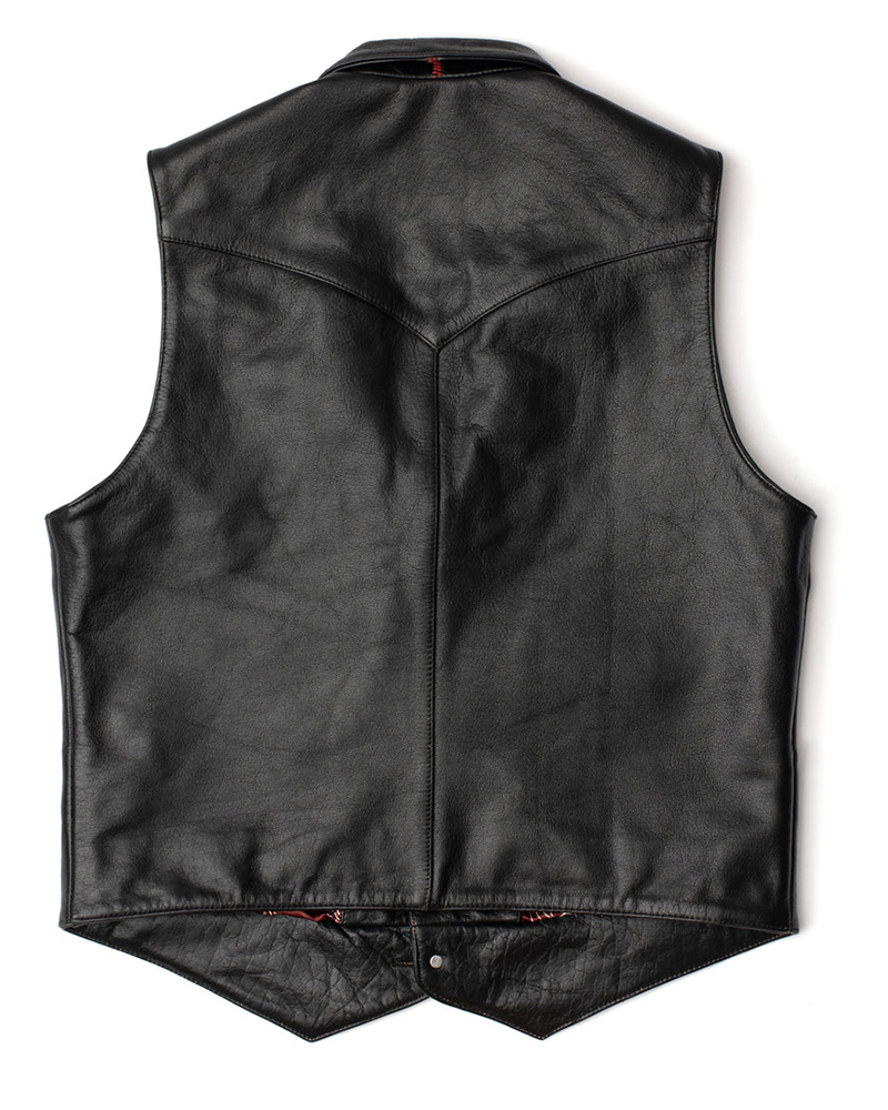 Casual all-match hunting leather waistcoats
