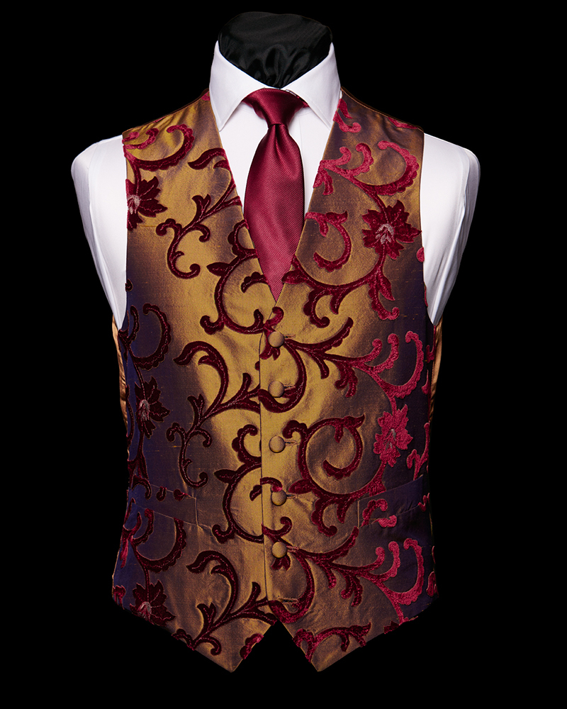 Men's Vintage Casual Jacquard Brocade Vest
