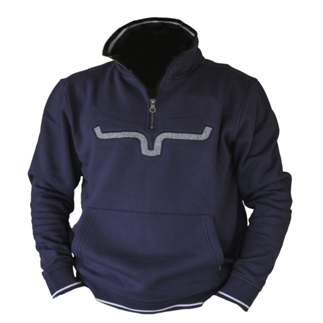 Men's Retro Versatile Contrast Printed Sweatshirt