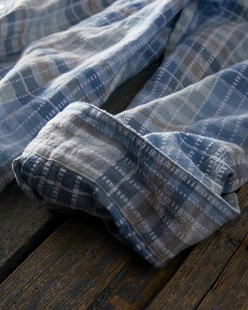 Men's Casual Pre-Sunrise Blues Shirt