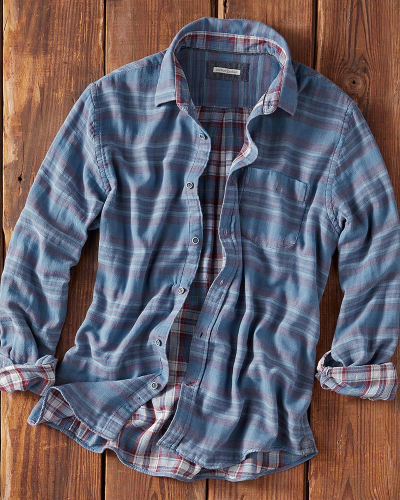 Men's Casual Two-Person Miramar Print Shirt