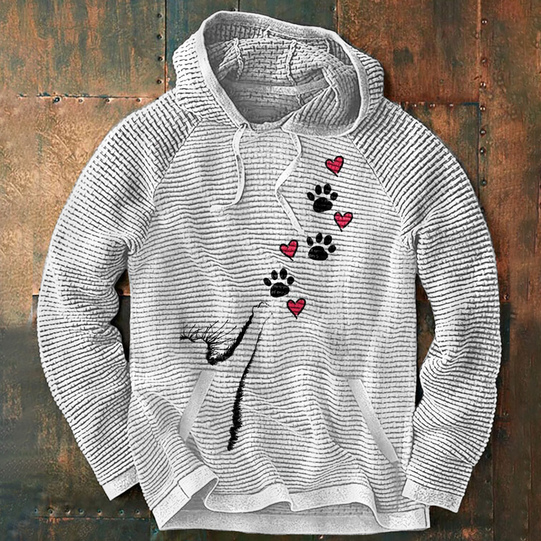 I'M Fine Everything Is Fine Print Hoodie