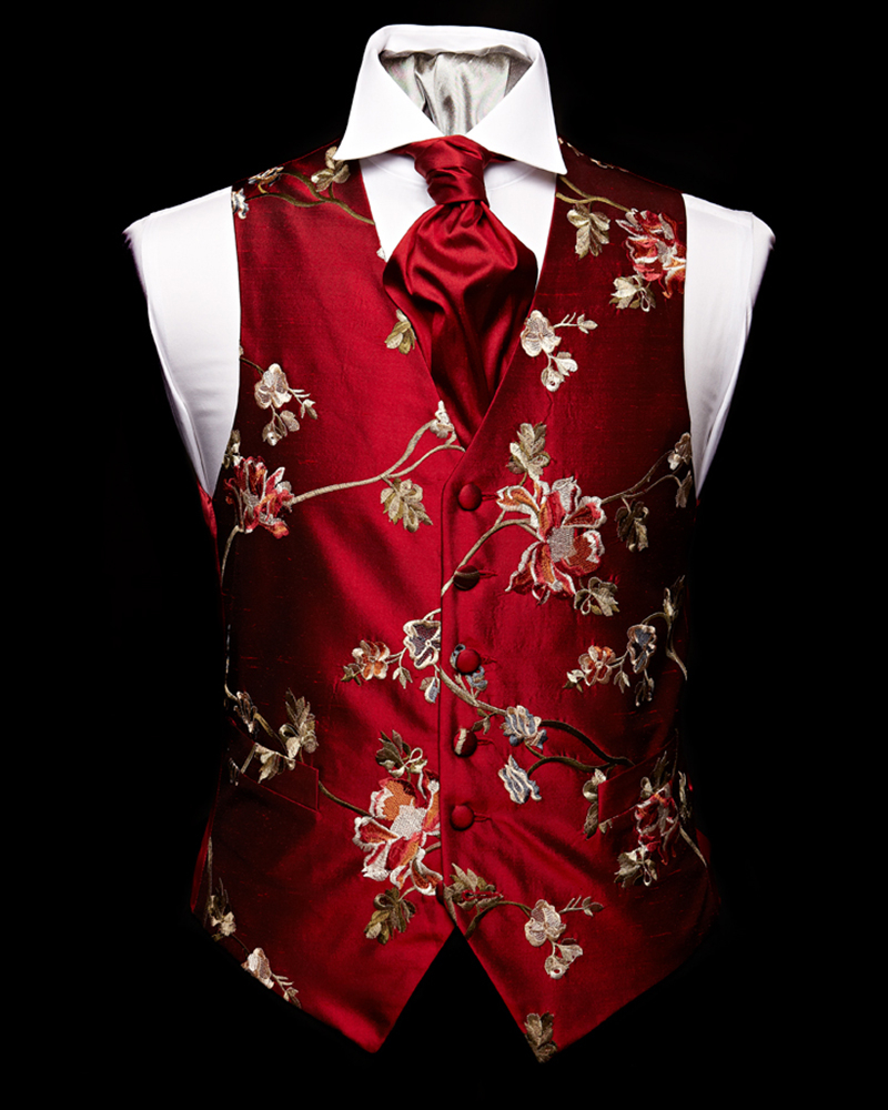 Men's Vintage Casual Jacquard Brocade Vest