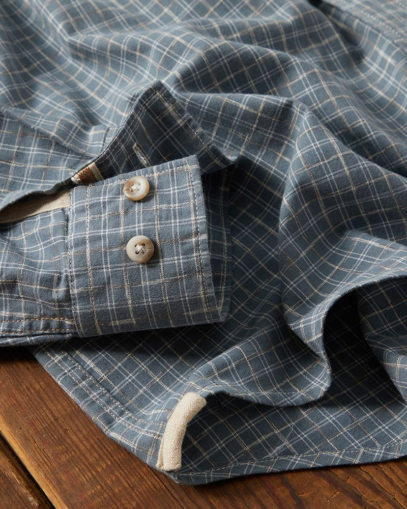 Men's Casual Printed Long Sleeve Shirt