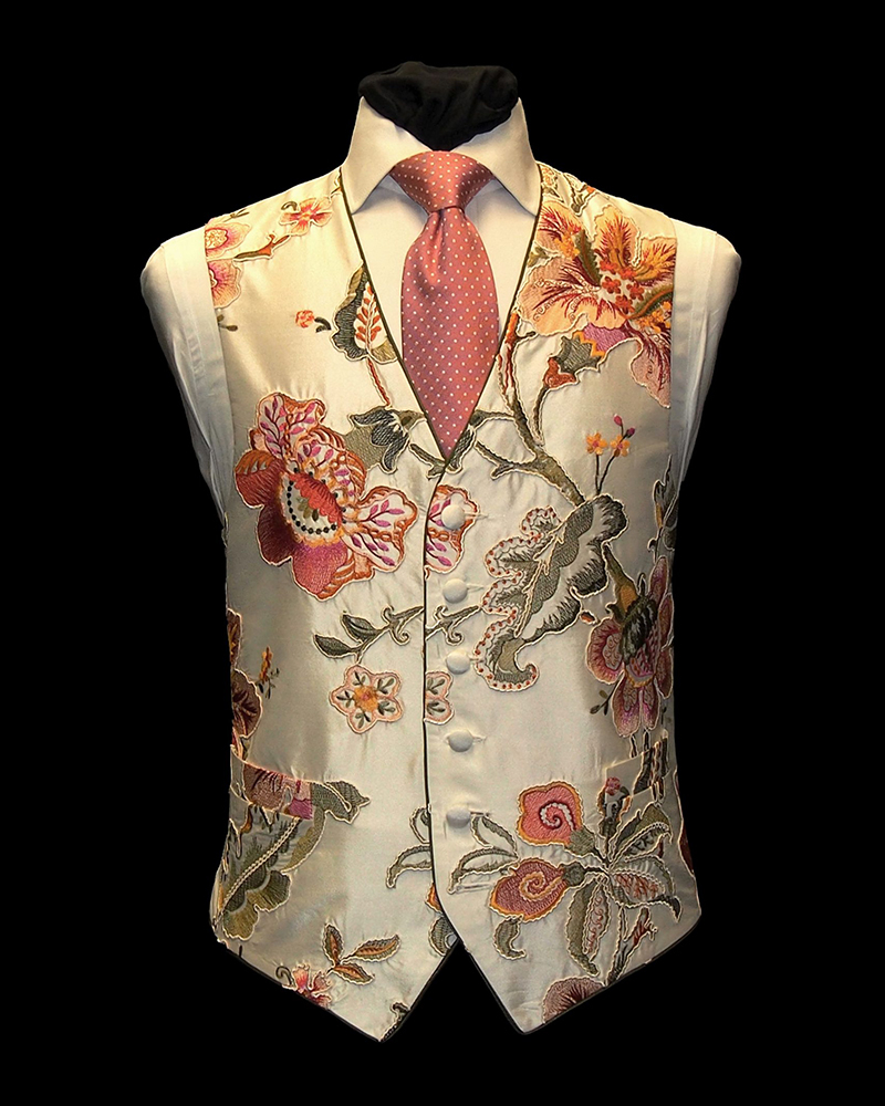 Men's Vintage Casual Jacquard Brocade Vest