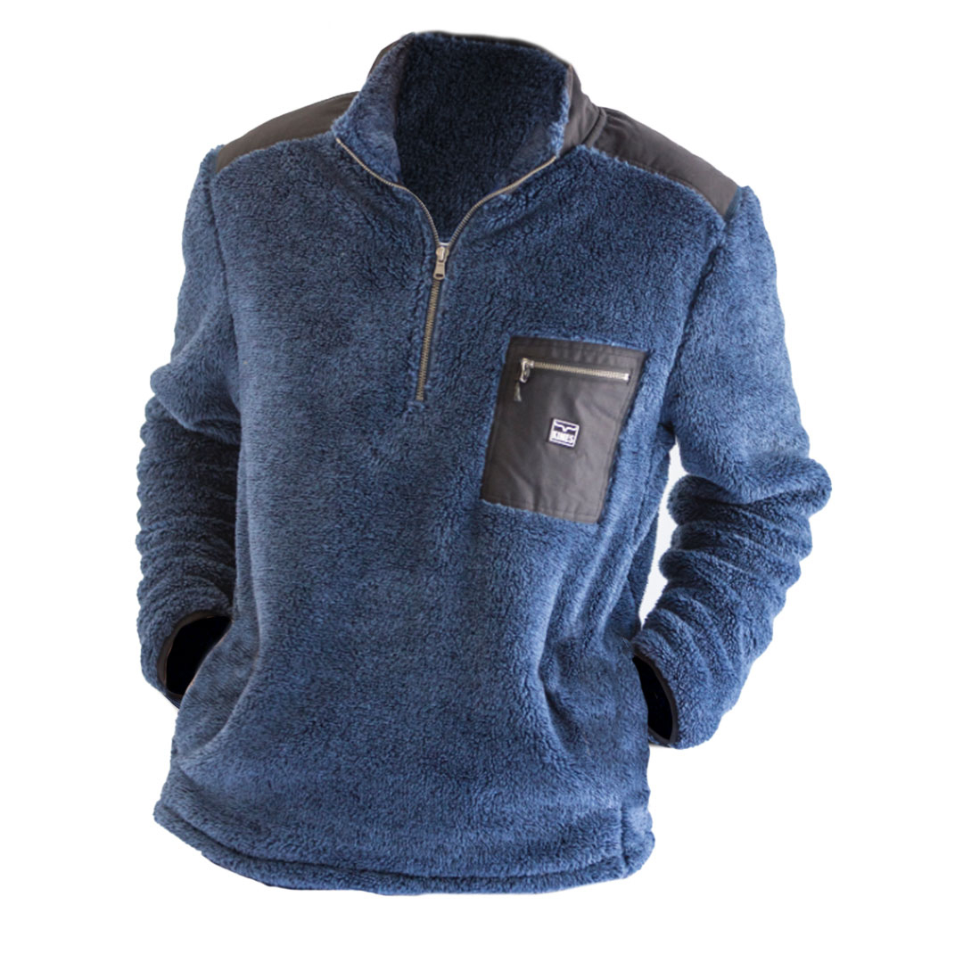 Men's Retro Versatile Contrast Printed Sweatshirt