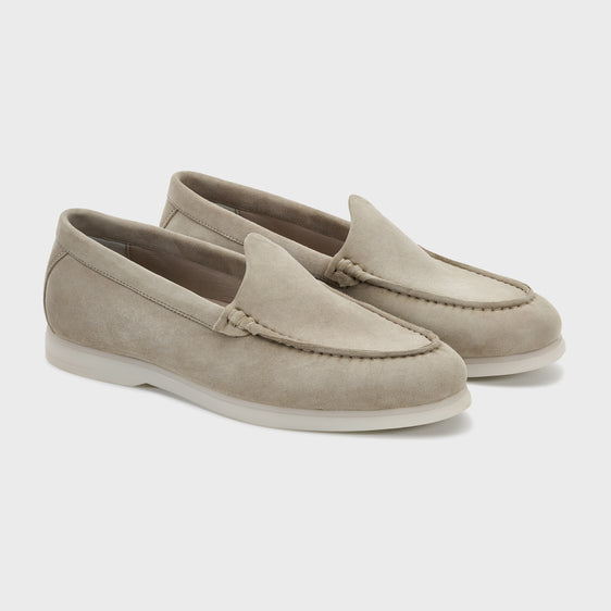 Loafer | Stone Suede