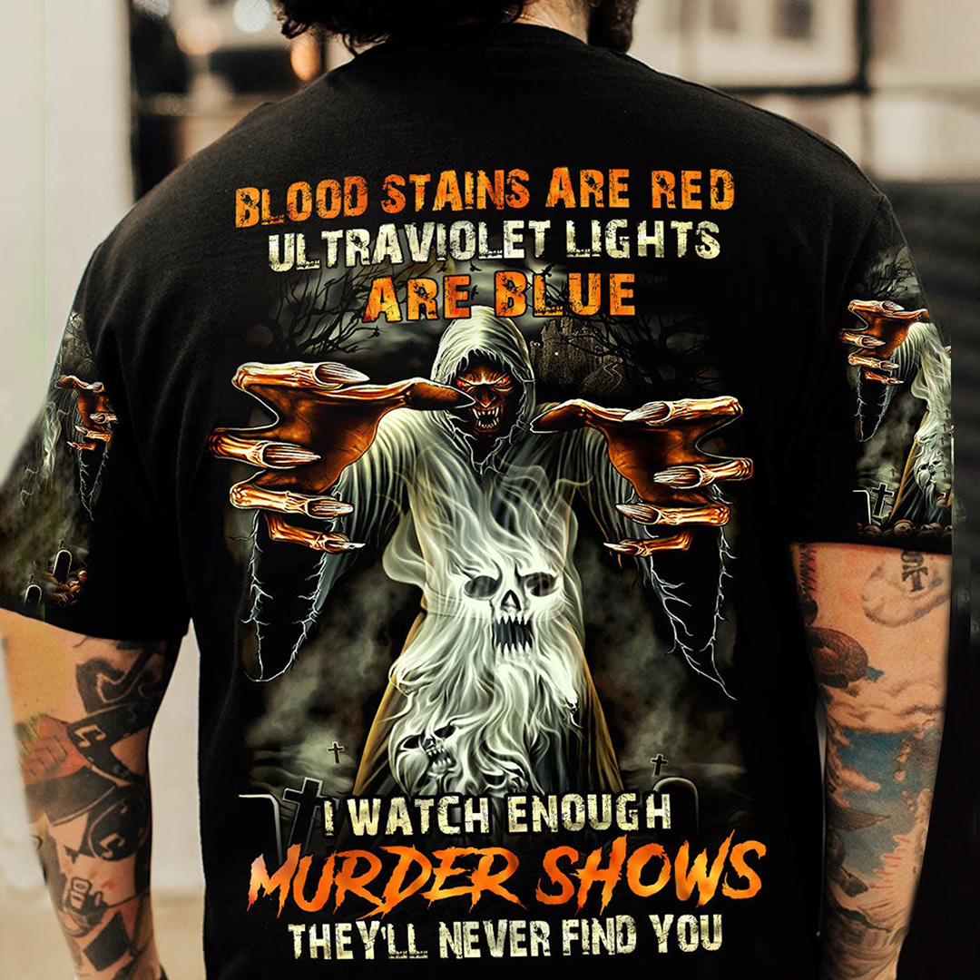 They'll Never Find You Men's Printed T-Shirts