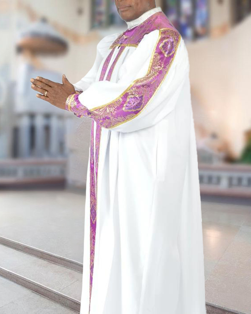 Men's casual color contrast print long-sleeved jacket