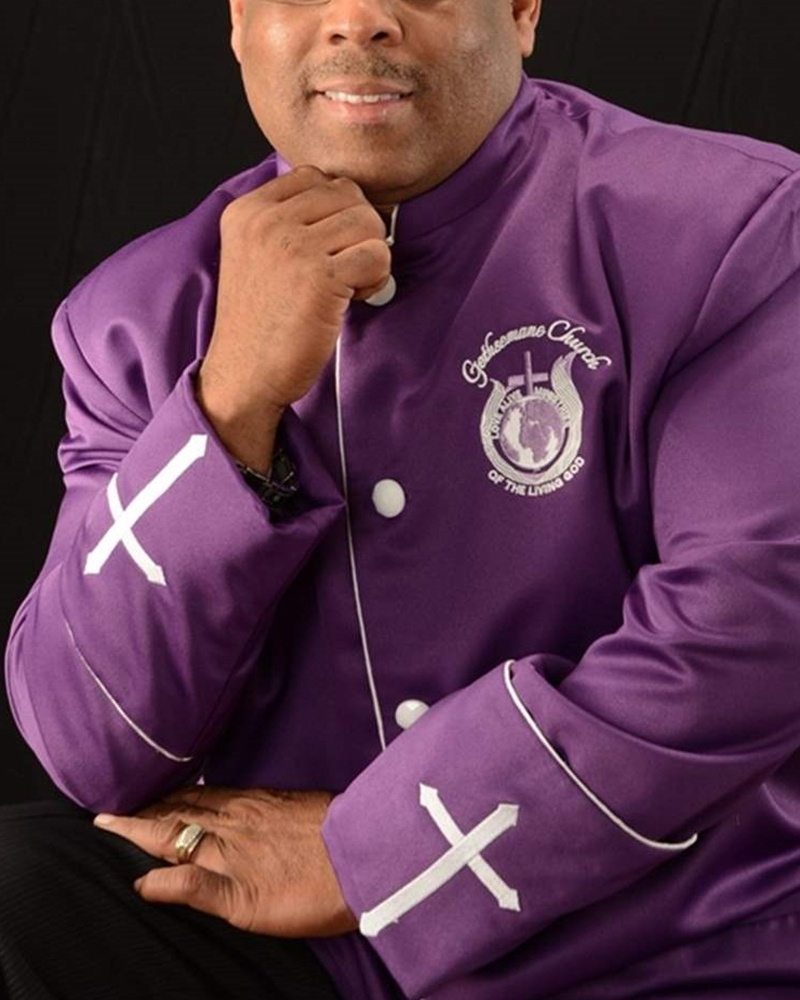 Men's Casual Contrast Color Printed Jacket