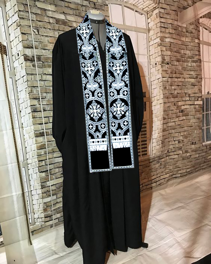 Men's casual color contrast print long-sleeved jacket