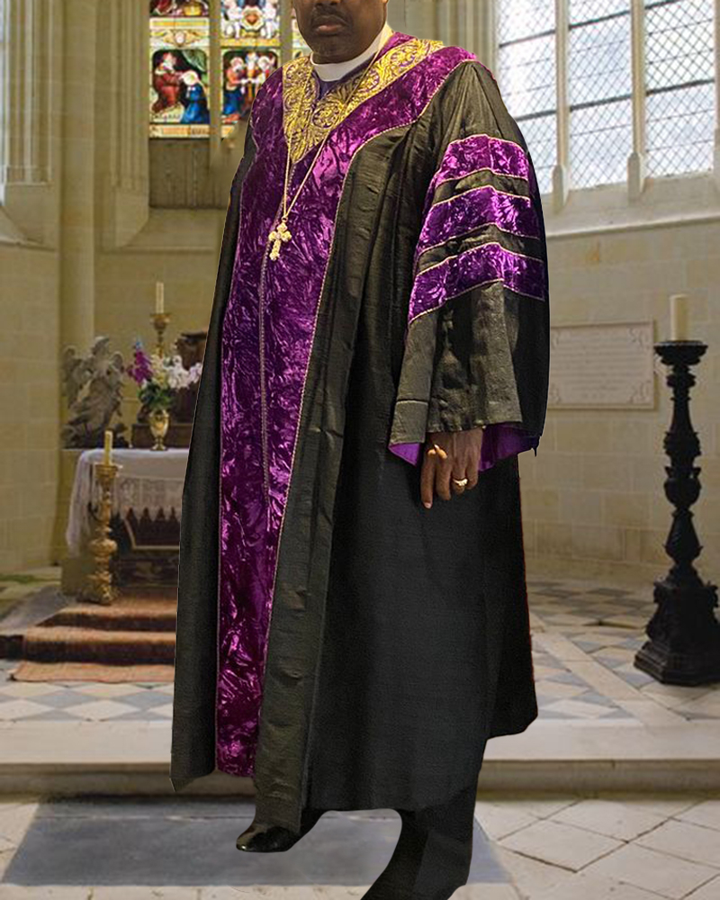 Men's Casual Contrast Color Printed Jacket