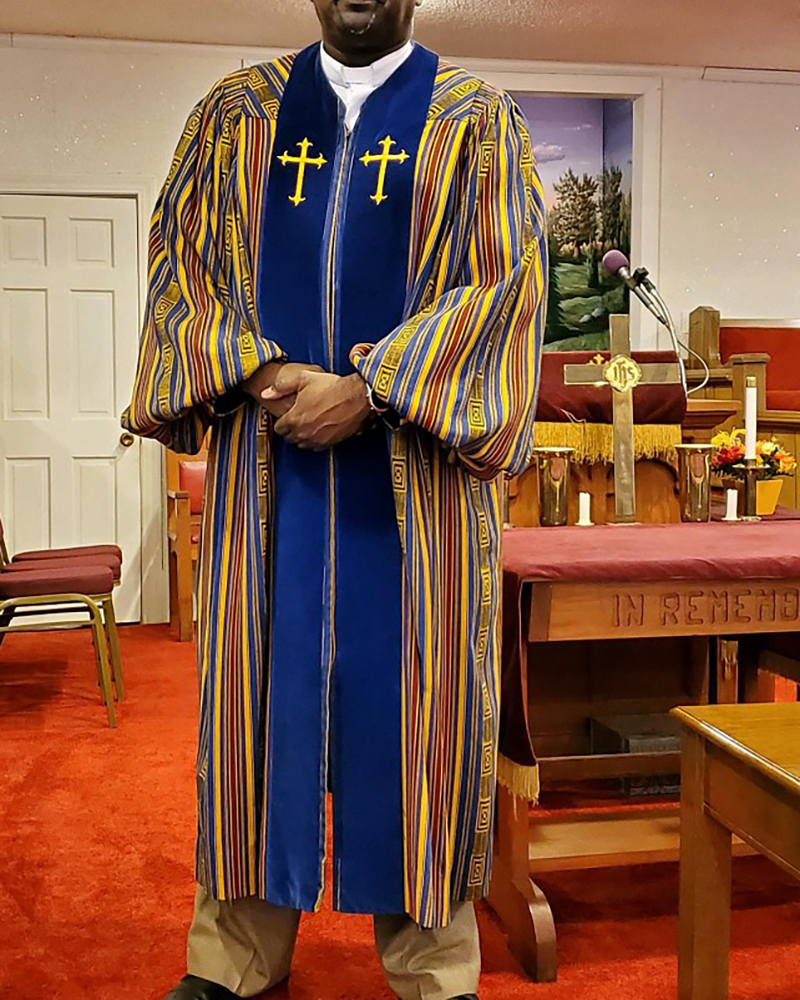 Men's casual color contrast print long-sleeved jacket