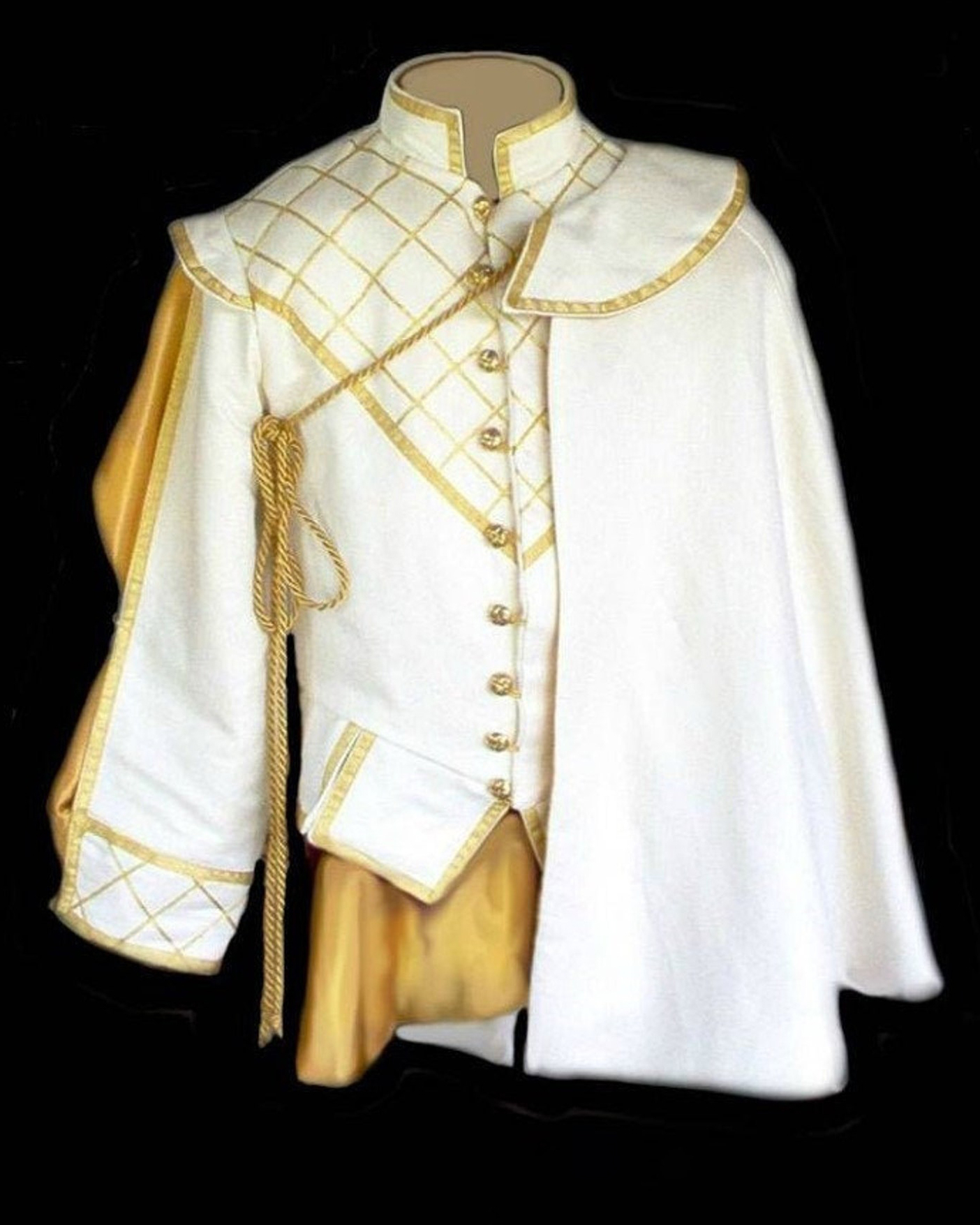 Men's Casual Contrast Color Printed Jacket