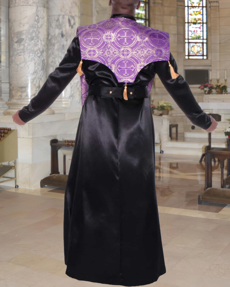 Men's casual all-match mid-length long-sleeved jacket